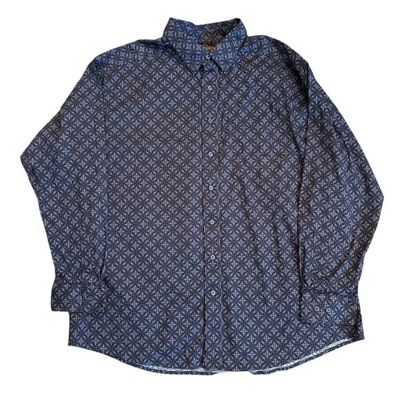 Ariat Men's Wyatt Stretch Classic Fit Long Sleeve Button-Down Western Shirt XXL - Picture 1 of 14